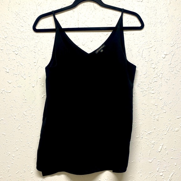 Shinestar Tops - Black flowy cami